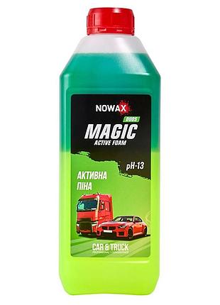 Активна піна 1l "nowax" nx01194 magic active foam duos концентрат 1:100 (9шт./уп.)