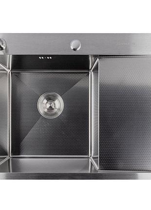 Кухонная мойка cm 65*50 l décor нержавейка valeso handmade 3.0/1.0