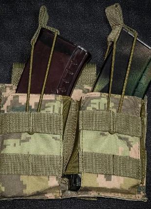 Підсумок подвійний під ріжки kirasa піксель (арт.ki222)