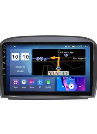 Штатна магнітола серії mekede m200s під mercedes benz sl 2004-2011 (w2) 9 дюймів