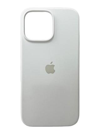 Чохол для смартфона silicone full case aa open cam for apple iphone 16 pro max 8,white