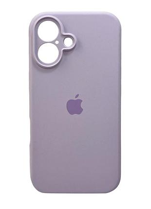 Чохол для смартфона silicone full case aa camera protect for apple iphone 16 58,lilac