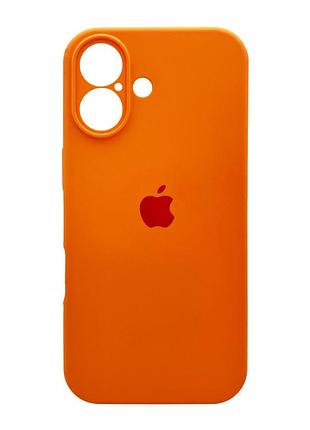 Чохол для смартфона silicone full case aa camera protect for apple iphone 17 34,papaya