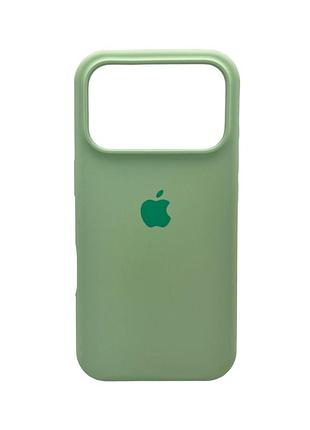 Чохол для смартфона silicone full case aa open cam for apple iphone 17 pro 1,mint