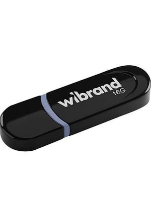 Флеш-накопичувач wibrand usb 2.0 panther 16gb black