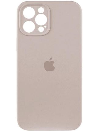Чохол для смартфона silicone full case aa camera protect for apple iphone 12 pro 9,antique white