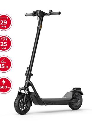 Електросамокат niu kqi 100p gray 9.5", 300(600)w, 5.2ah, 29km, 25km/h, 15%, app, 17,3 kg