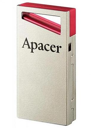 Флеш-накопичувач apacer usb 2.0 ah112 64gb red