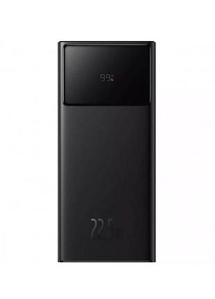 Зовнішній акумулятор baseus star-lord digital display fast charge power bank 20000mah 22.5w black