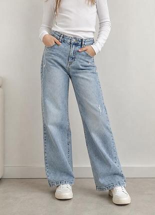 Джинси sinsay wide leg, 140 см 8-9 років