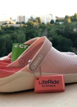 Скидка!crocs literide clog,крокси сабо лайт райд клог1 фото