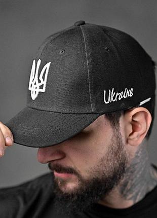 Бейсболка ukraine black ch/b