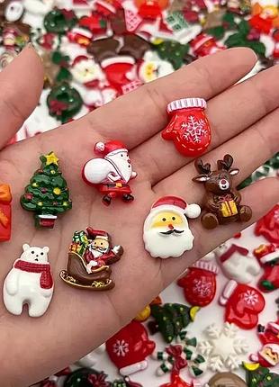 Мініатюрні декорації із смоли new year -тематика