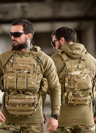 Плитоноска 4 точки сброса мультикам single sword detect тр6449
