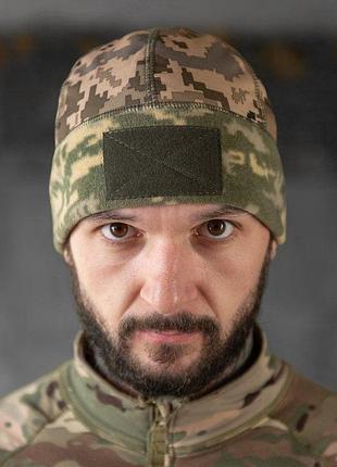 Шапка софтшел піксель тр6284