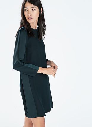 Смарагдова сукня zara