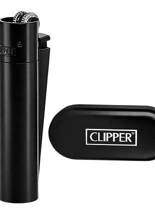Зажигалка clipper металл (мат)