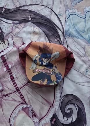 Кепка y2k anime beyblade opium vintage grunge кепка аніме чоловіча підліткова вінтаж гранж sk8 баскетболка прямий козирок