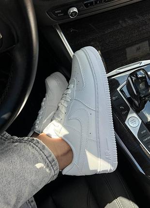 Nike air force 1 white premium 3