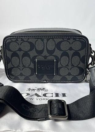 Сумка coach wyatt crossbody in signature canvas