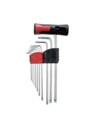 Ключи torx, 11 предметов со съемной ручкой комбинированный parkside