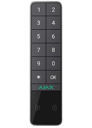 Клавиатура ajax superior keypad outdoor с защитой ip66 и ik08 graphite