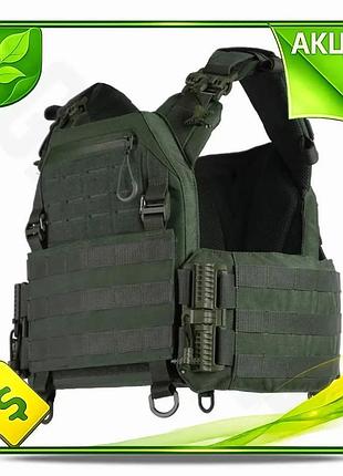 Ve бронезащита плитоноска kiborg gu new version хаки индивидуальный бронежилет для военных и охраны за n6w_ver
