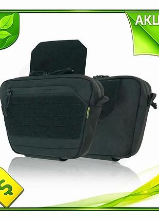 Ve сумка-напашник kiborg gu cordura new version m черная тактическая сумка для военных снаряжения для n6w_ver