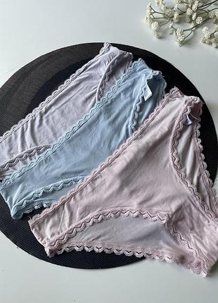 3 шт набір трусиків з поліаміду primark