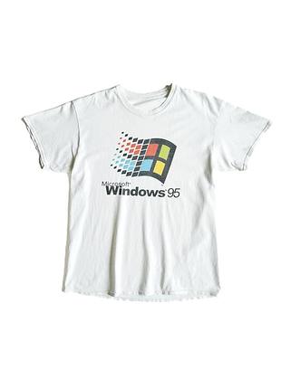 Футболка вінтаж microsoft windows 1995 (m-l)