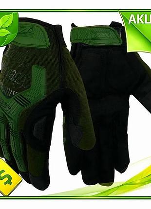 Ve рукавиці kiborg mechanix m new version олива для військових та активного відпочинку захисні рукавич n6w_ver