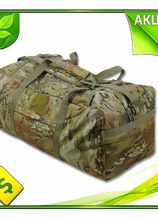 Ve сумка kiborg 130l мультикам new version для спорядження і транспортування речей з ручками з поліамі n6w_ver