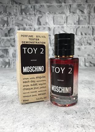 Moschino toy 2 tester lux, жіночий, 60 мл