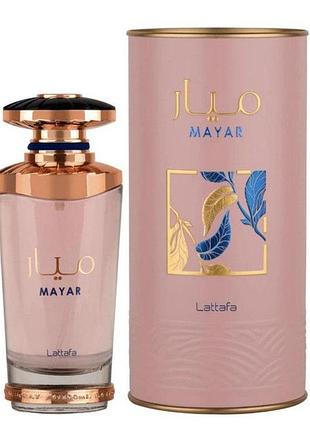 Парфюмированная вода женская lattafa mayar, 100 мл