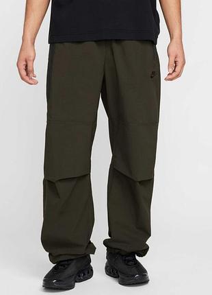 Nike tech woven loose fit спортивные брюки штаны новые оригинал