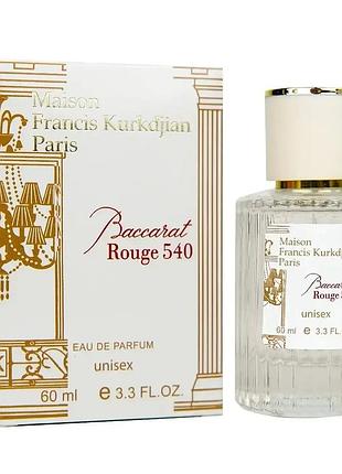 Парфум унісекс no brand baccarat rouge 540 білий 60 мл