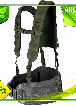 Ve ремни плечевые для пояса new version рпс kiborg хаки лямки для снаряжения с molle универсальные кре n6w_ver