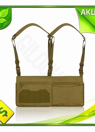 Ve сумка kiborg смарт через new version плече tactic city bag койот тактична сумка для військових воло n6w_ver