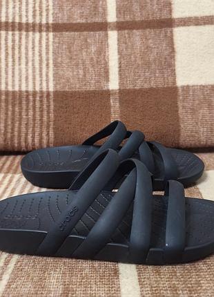 Жіночі тапки шльопанці крокси crocs