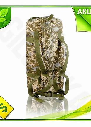 Ve сумка-баул kiborg 80l пиксель new version для снаряжения рюкзак для путешествий и отдыха n6w_ver