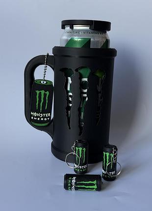 Брелок на ключі монстер енергетик monster