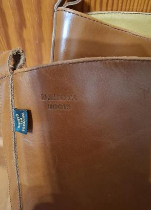 Чоботи жіночі dakota boots класичні для верхової їзди, коричневі.брали в іспанії .37 розміру.