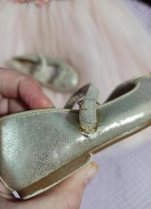Балетки zara, на годик, туфли, туфельки 4