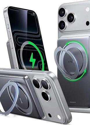 Преміальний магнітний повербанк torras minimag ostand 5000mah