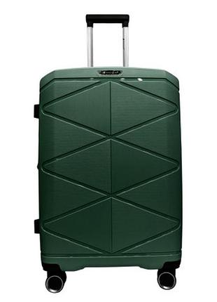Валіза мала поліпропілен зелена (43 л) арт.51304/4 green (s) madisson франція
