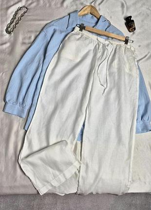 Брюки женские 100% лен бренда h&amp;m