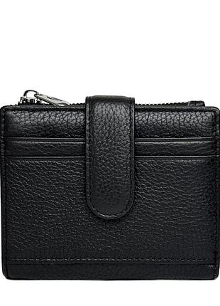 Оригінальний шкіряний гаманець чорний арт.g3008 black genuine leather (китай)