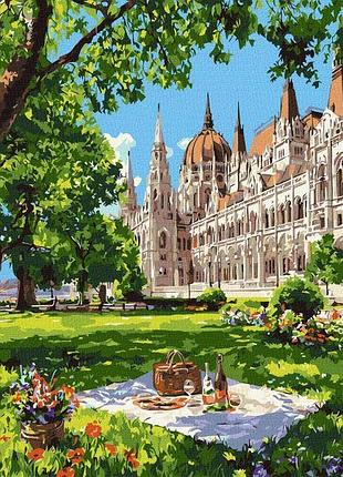 Картина за номерами - затишний пікнік у будапешті ©art_selena_ua идейка 40х50 см (kho6480)