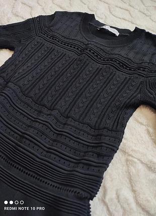 Черное платье от zara