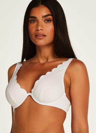Купальный верх белый, 75g (34g), hunkemoller